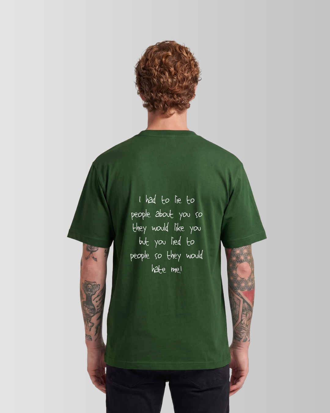 Men Box Tee Racing Green