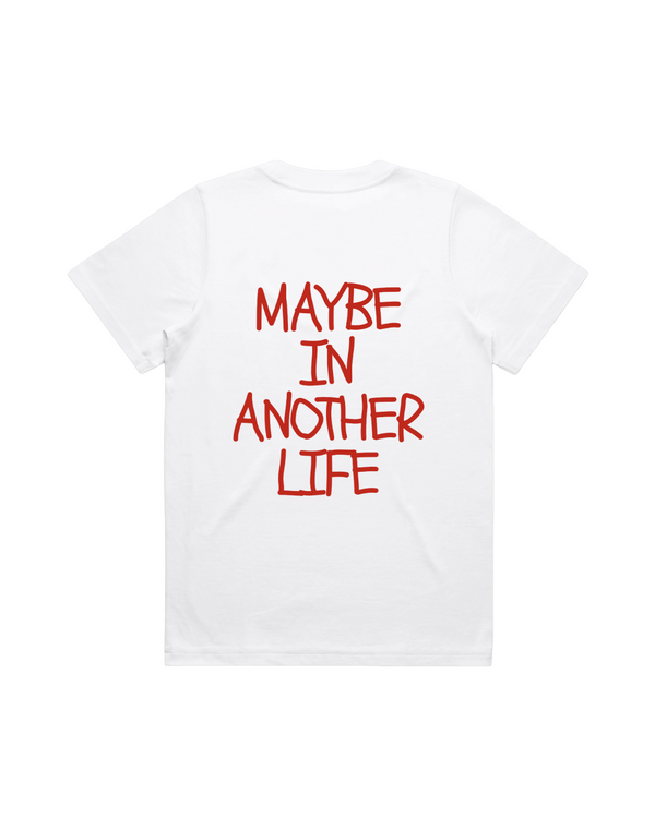 Men Box Tee White
