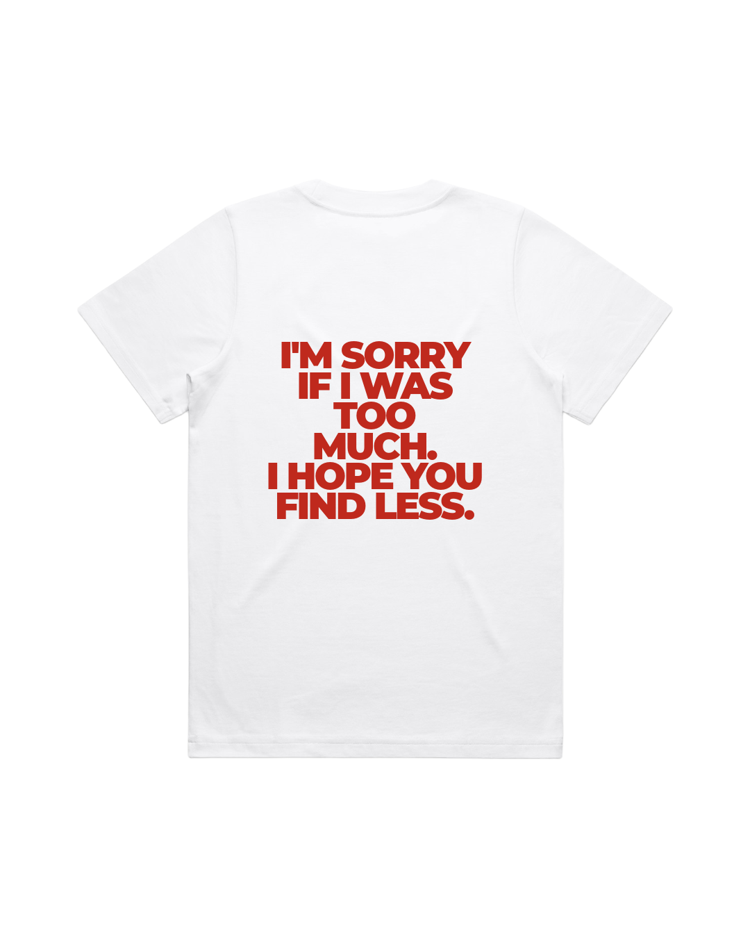 Men Box Tee White