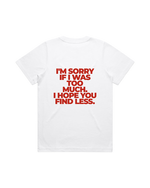 Men Box Tee White