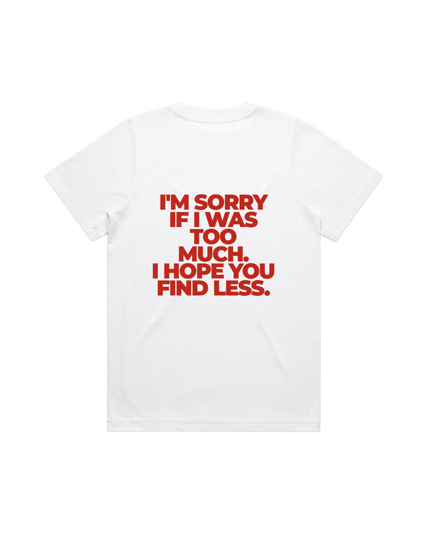 Men Box Tee White