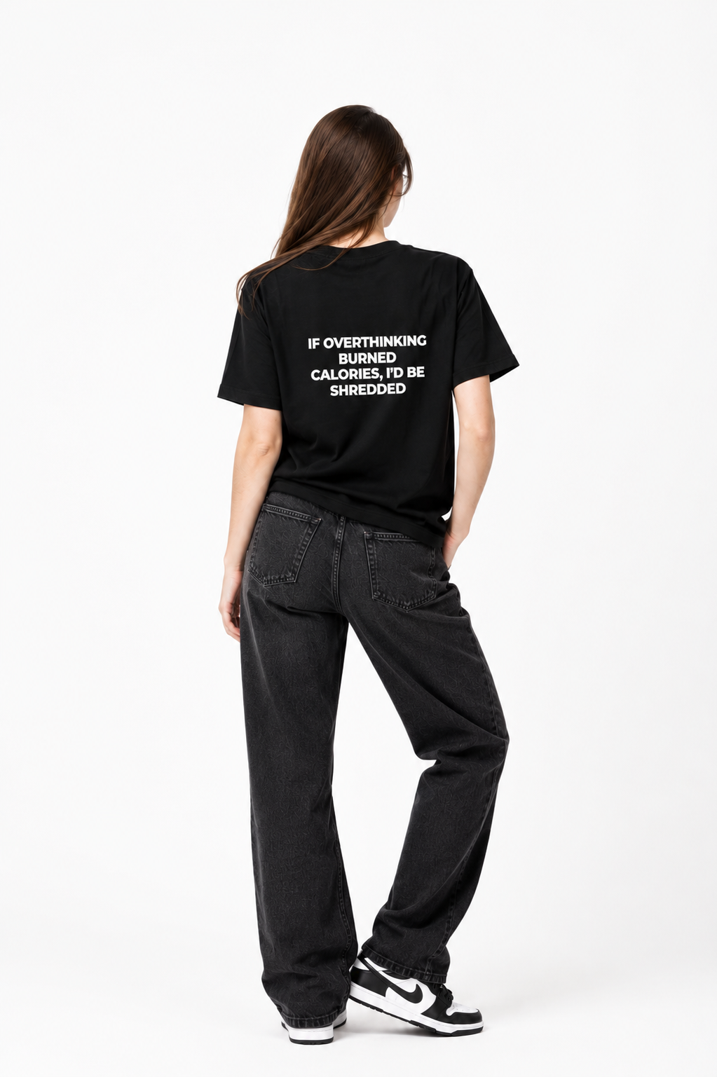 Women Box Tee Black