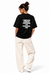 Women Box Tee Black
