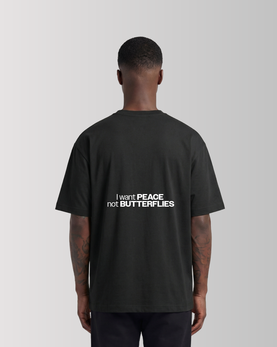Men Box Tee Black