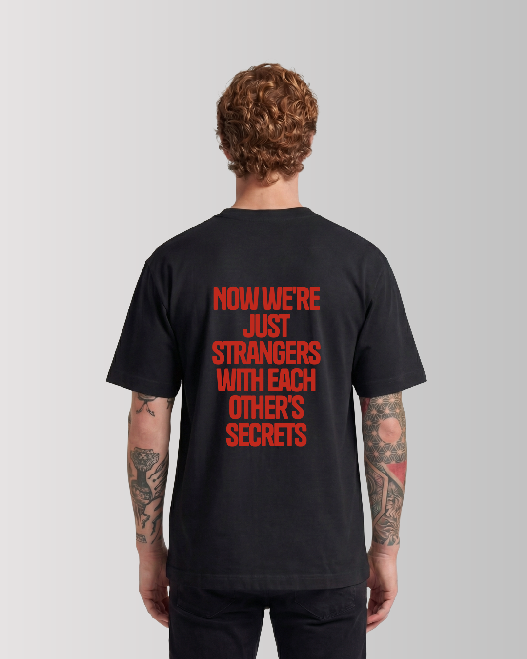 Men Box Tee Black
