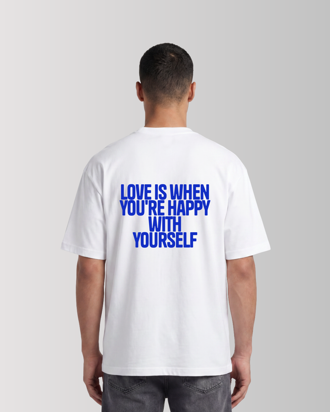 Men Box Tee White