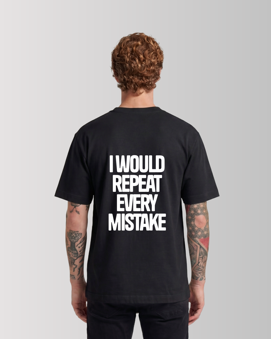 Men Box Tee Black