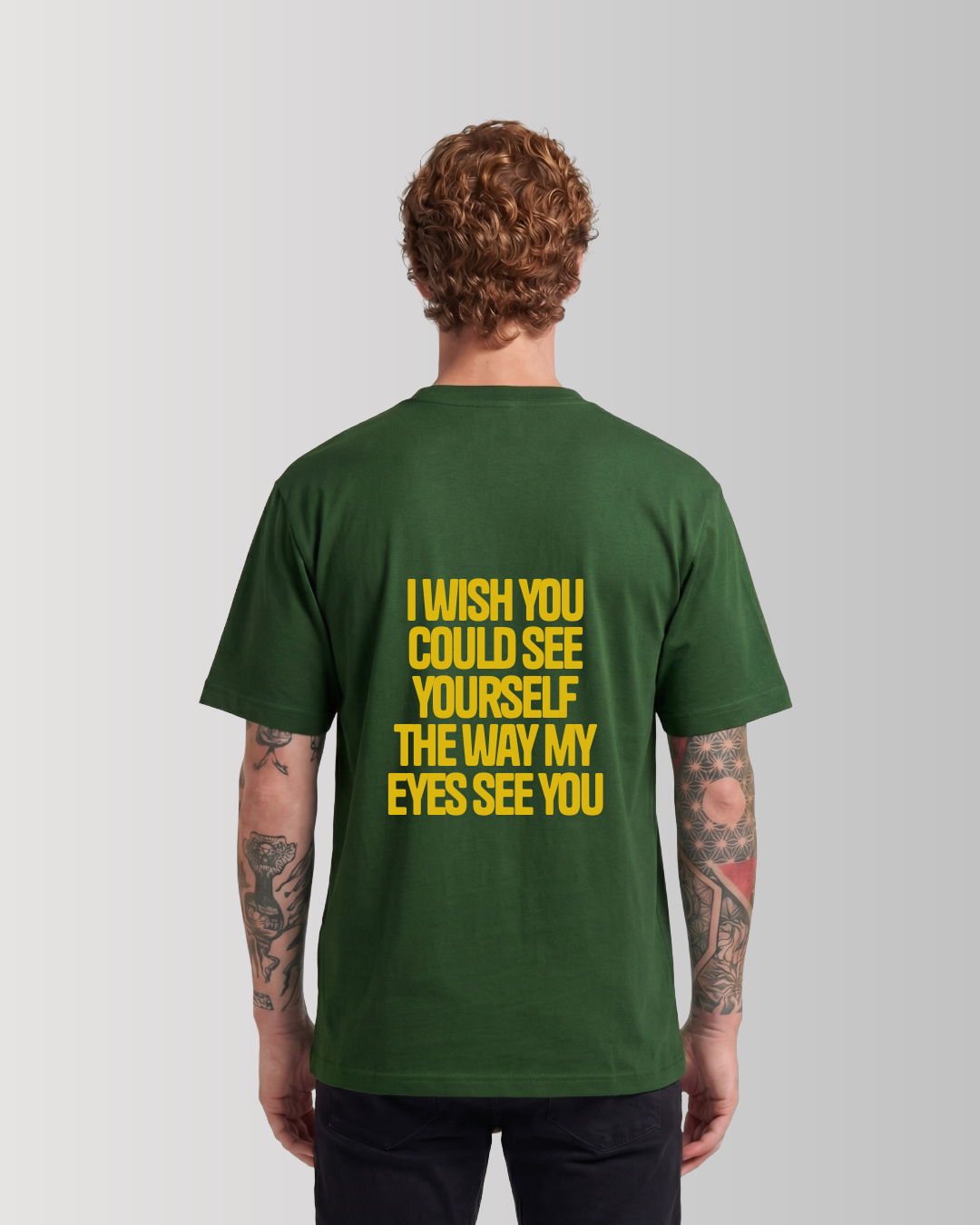 Men Box Tee Racing Green
