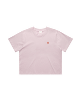 Women Crop Tee Pink