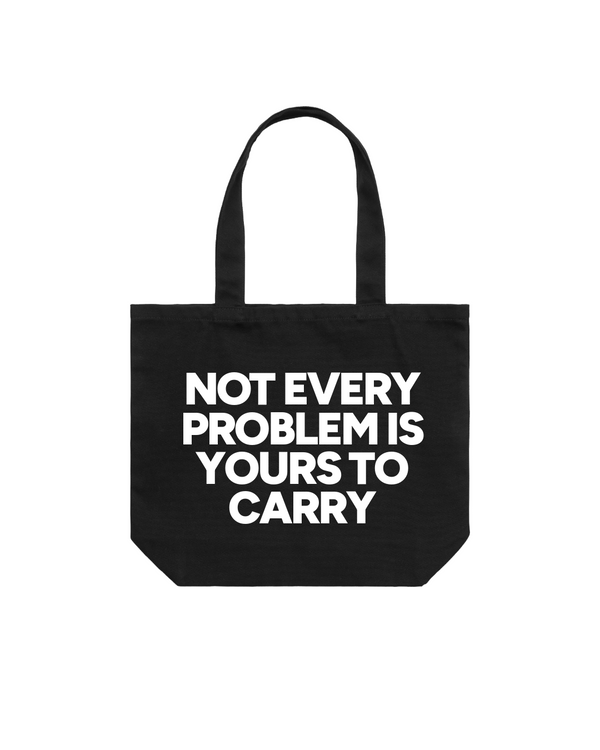 Shoulder Tote Bag Black