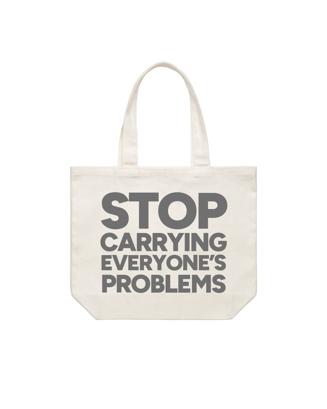 Shoulder Tote Bag Beige