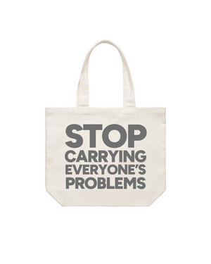 Shoulder Tote Bag Beige