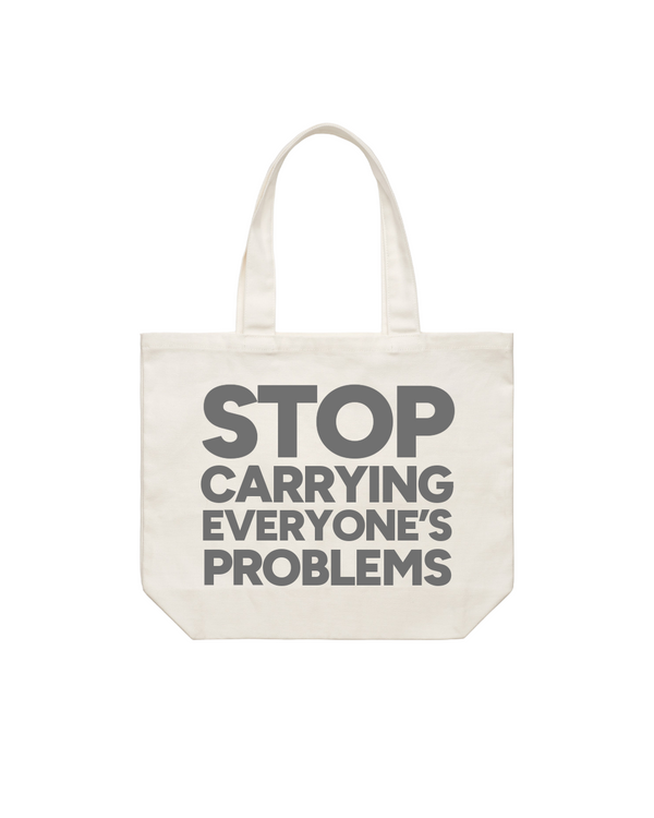 Shoulder Tote Bag Beige