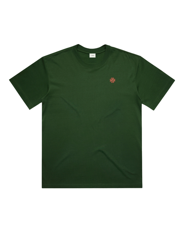 Men Box Tee Racing Green