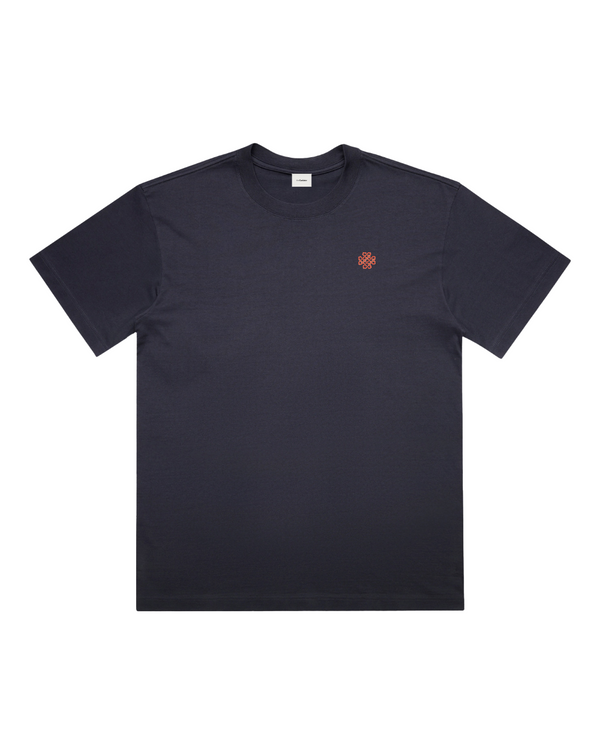 Men Box Tee Navy Blue