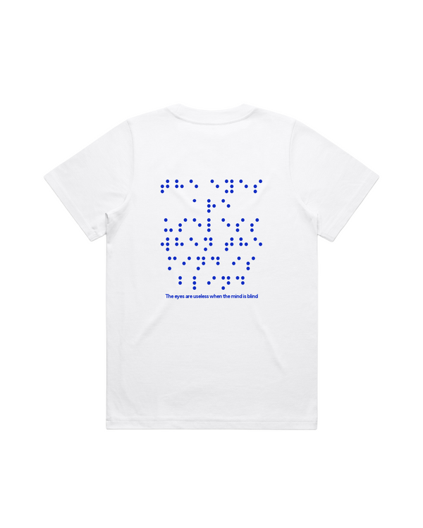 Men Box Tee White
