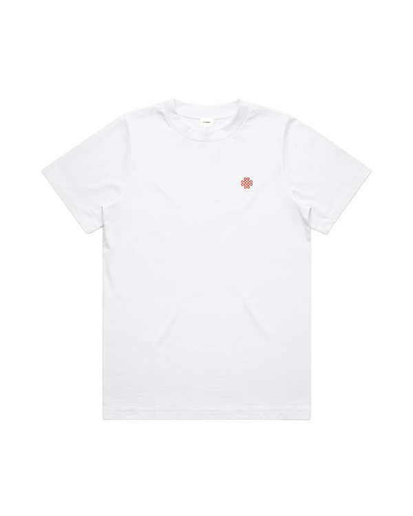 Men Box Tee White