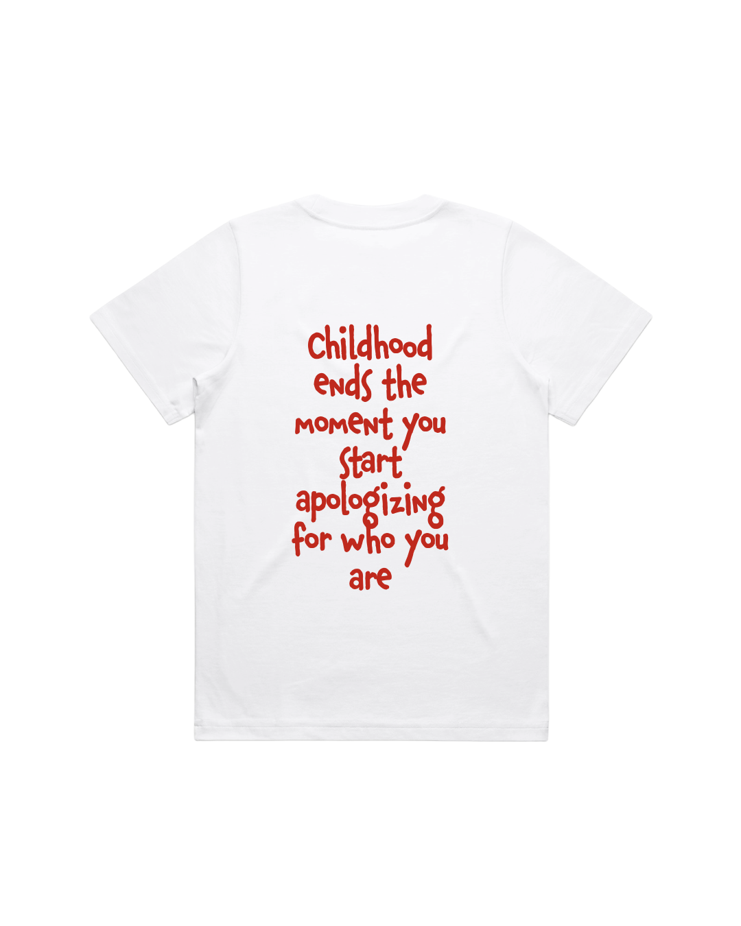 Women Box Tee White