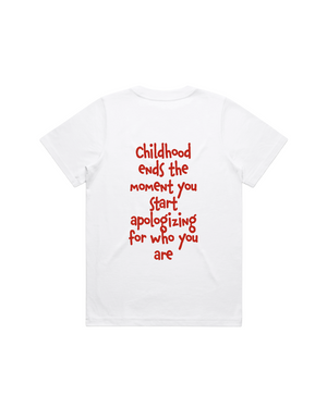 Women Box Tee White