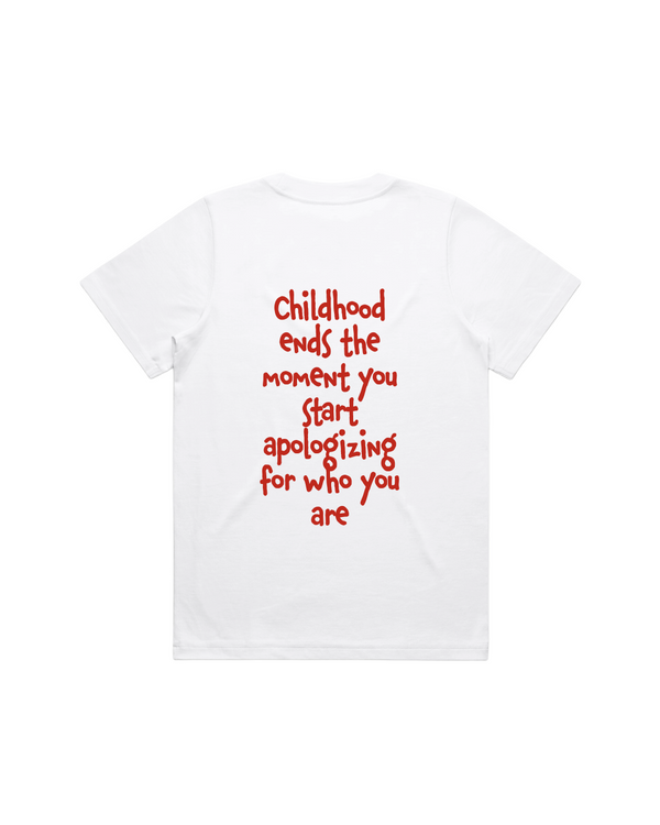 Women Box Tee White