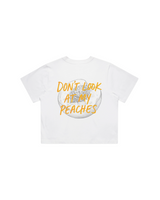 Women Crop Tee White