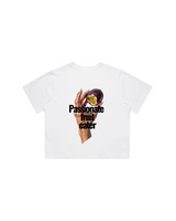 Women Crop Tee White