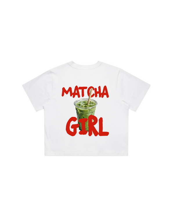 Women Crop Tee White
